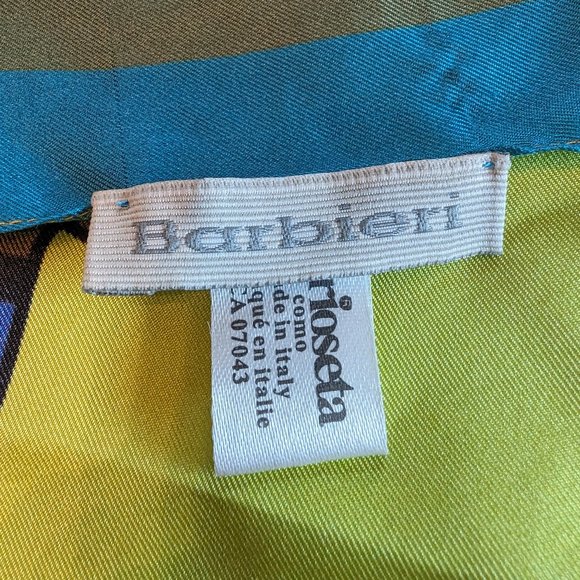 SOLD 100% Silk Scarf - Made in Italy - Picture 5 of 9